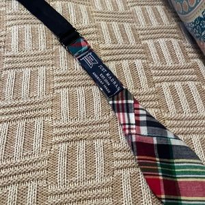 Madras boys bow tie